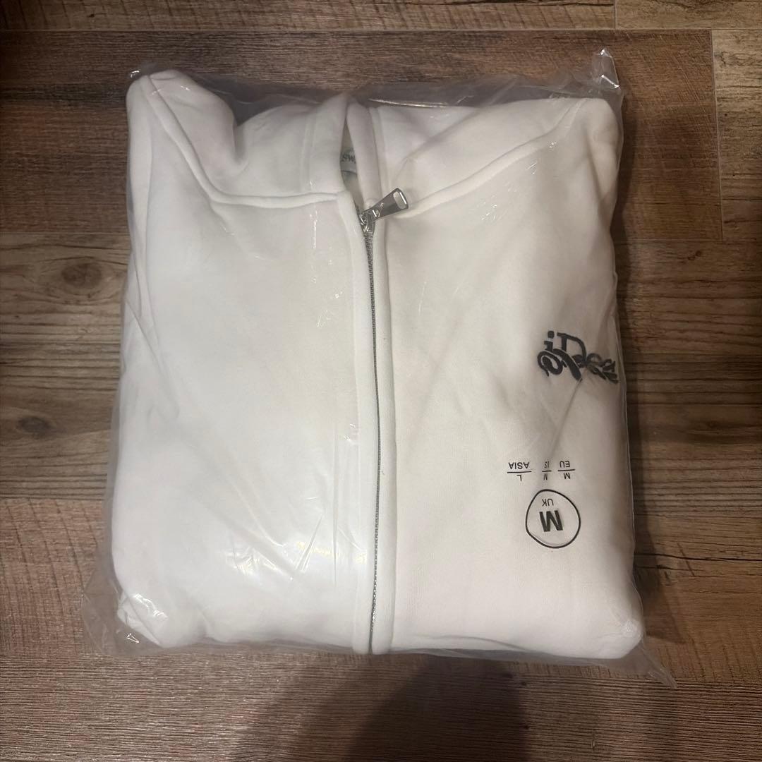 ideaswamホワイトzipパーカーM