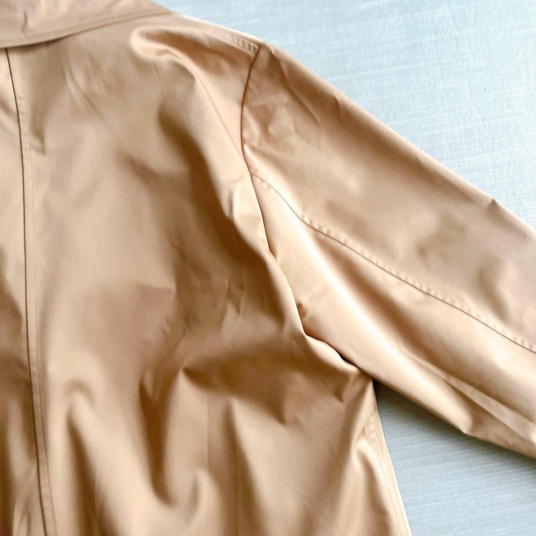 ＊未使用タグ付き【ベイジ】チェスターコート　ライナー　 キャメル　4 光沢感