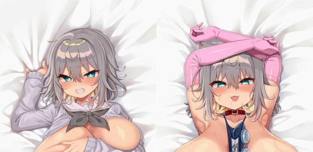 新品正規品　抱き枕　ダヴィ・アートマン　制服／ぬれスク水　あらと安里　あらと屋