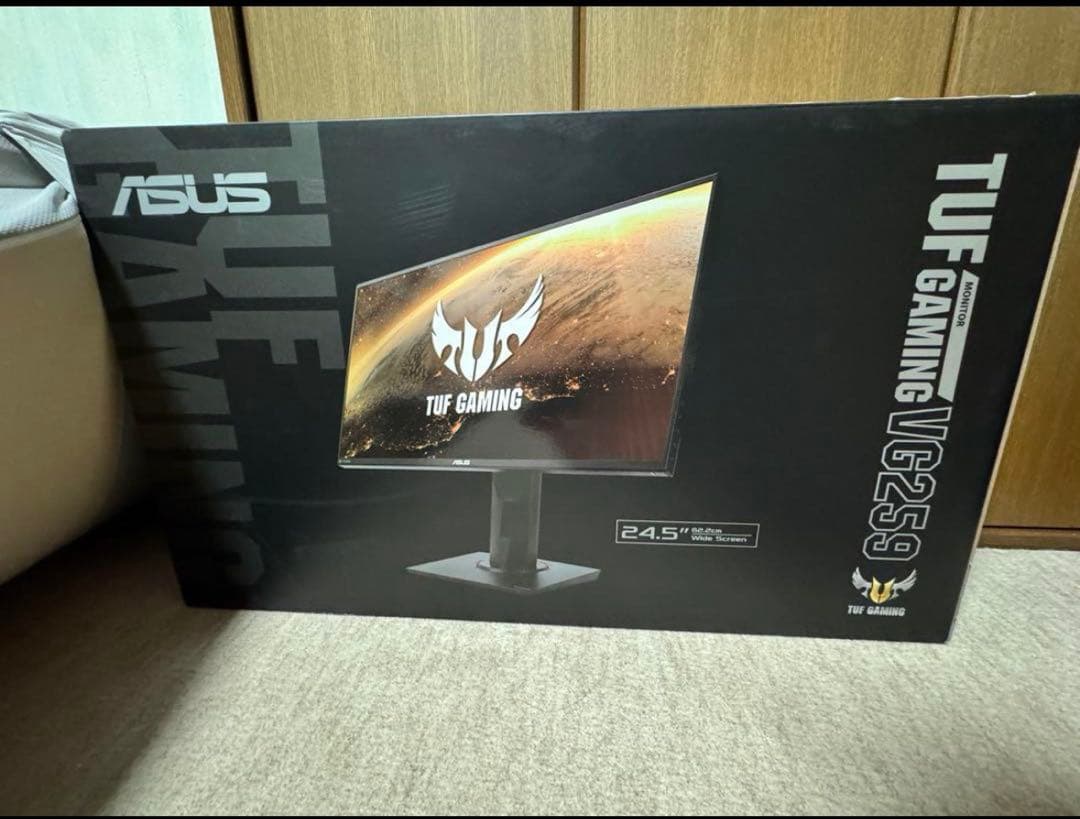 ASUS TUF GAMING VG259QMゲーミングモニター　280hz