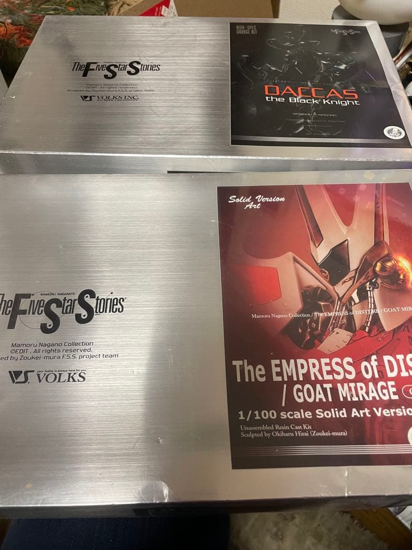 VOLKS 1/100 エンプレス / HSGK 1/100ダッカス+おまけ