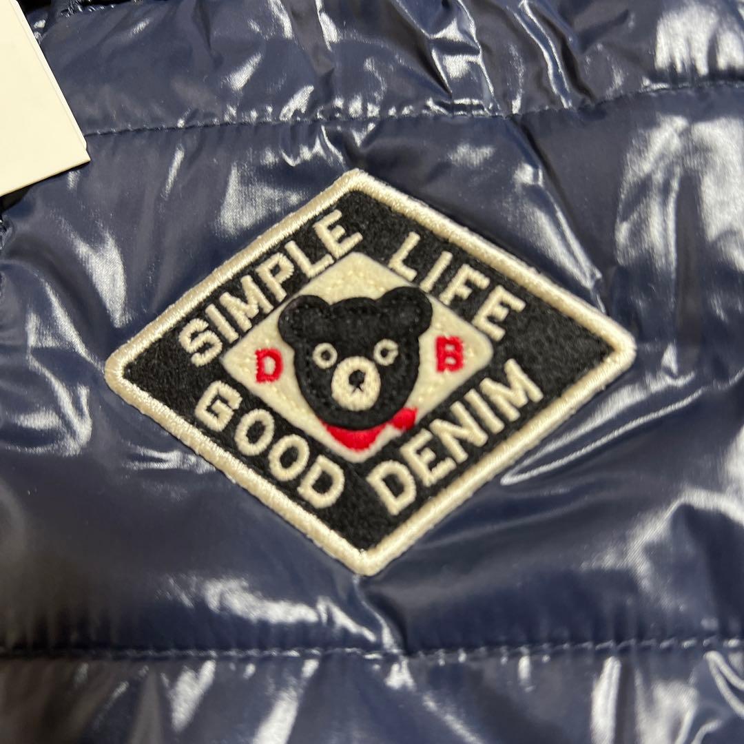 ⭐️ちゃちゃ⭐️ダブルビー⭐️リバーシブル⭐️黒✖️黄⭐️中綿ジャンパー⭐️90⭐️