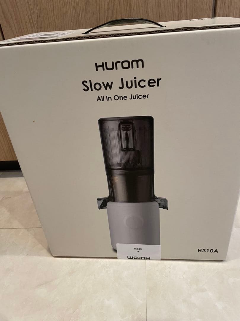 新品未開封Hurom Slow Juicer H310A ホワイト
