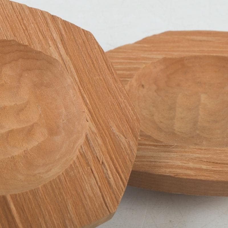 茶道具　法隆寺金堂古材　神獣刻　香合　在銘　書付共箱　V　9260