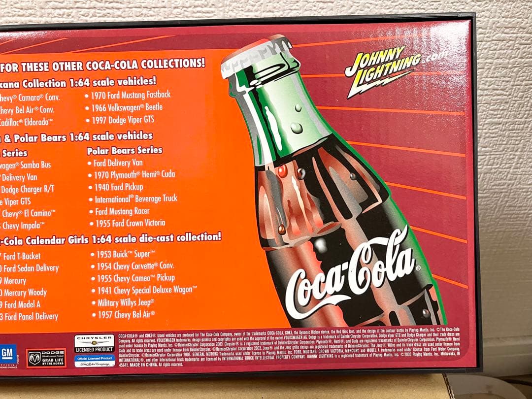 ダイキャスト ジョニーライトニング 1923 Ford 1/18 コカコーラ