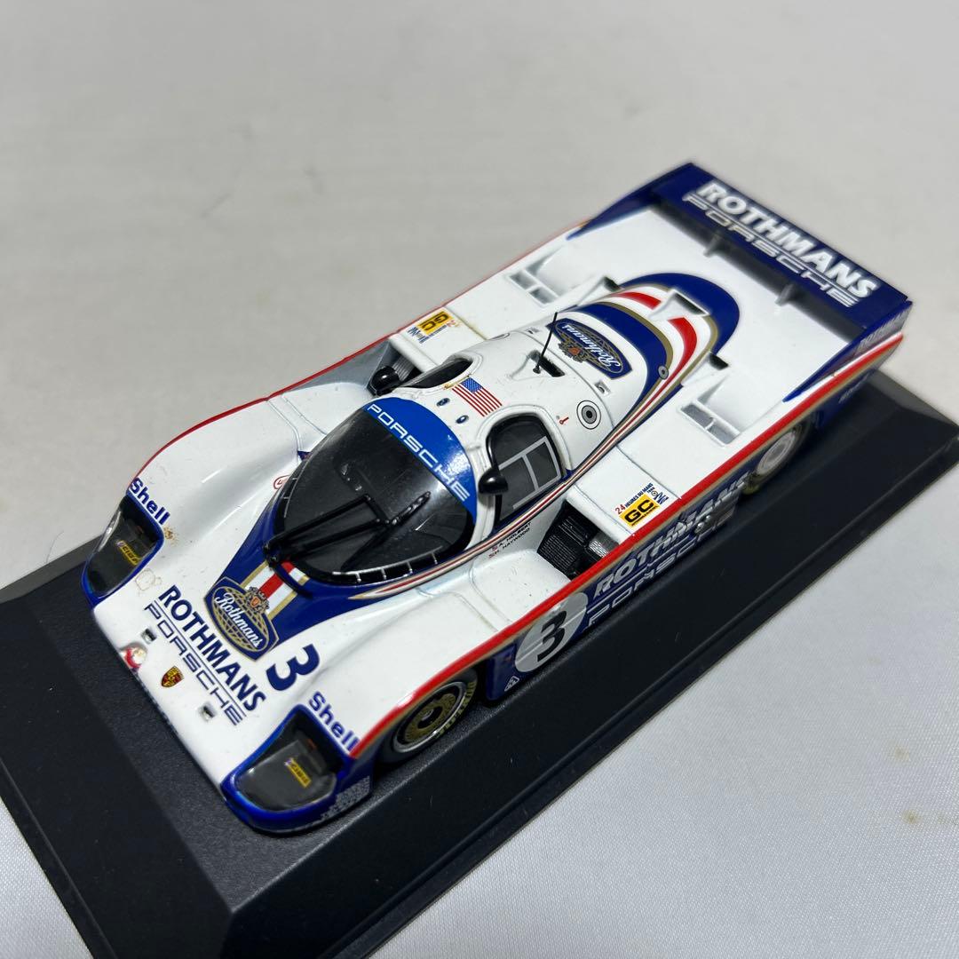 ミニチャンプス 1/43 PORSCHE962C ロスマンズ #2#3二台セット