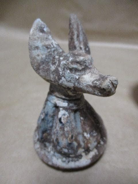 古代エジプト　ミイラ　カポノス壺　箱付き　超貴重　Q91-2