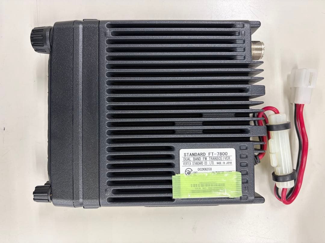 STANDARD FT-7800 デュアルバンド受信機　モービル機