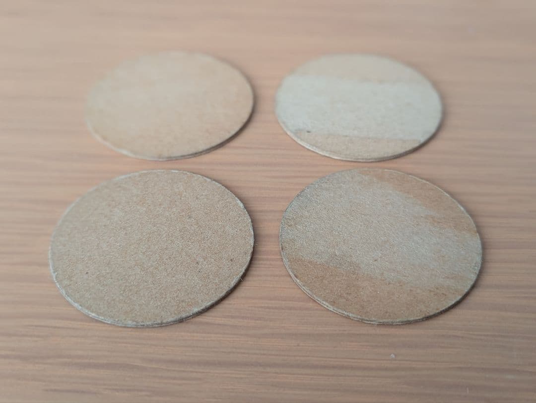 名古屋牛乳 レトロ牛乳キャップ4枚セット