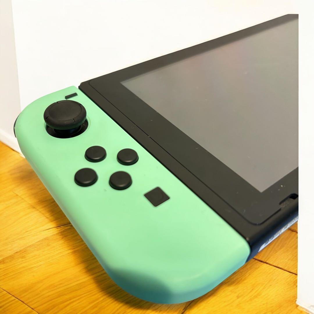 【超美品】あつ森デザイン Switch 本体 初期化済 ニンテンドースイッチ