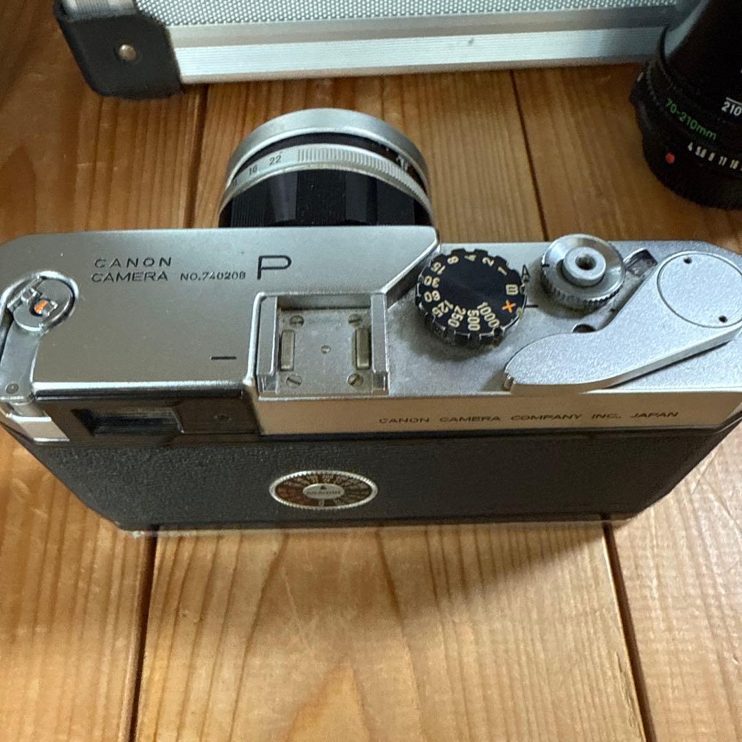 Canon P フィルム一眼レフカメラ