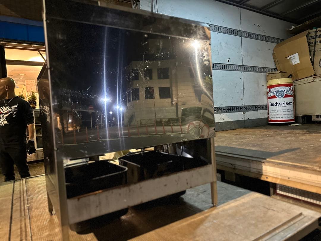 マルゼン　ガスフライヤー　中古　2022年　都市ガス