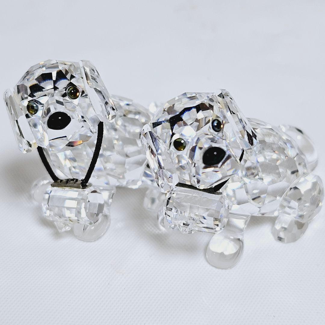 スワロフスキー　クリスタル　セントバーナード　犬