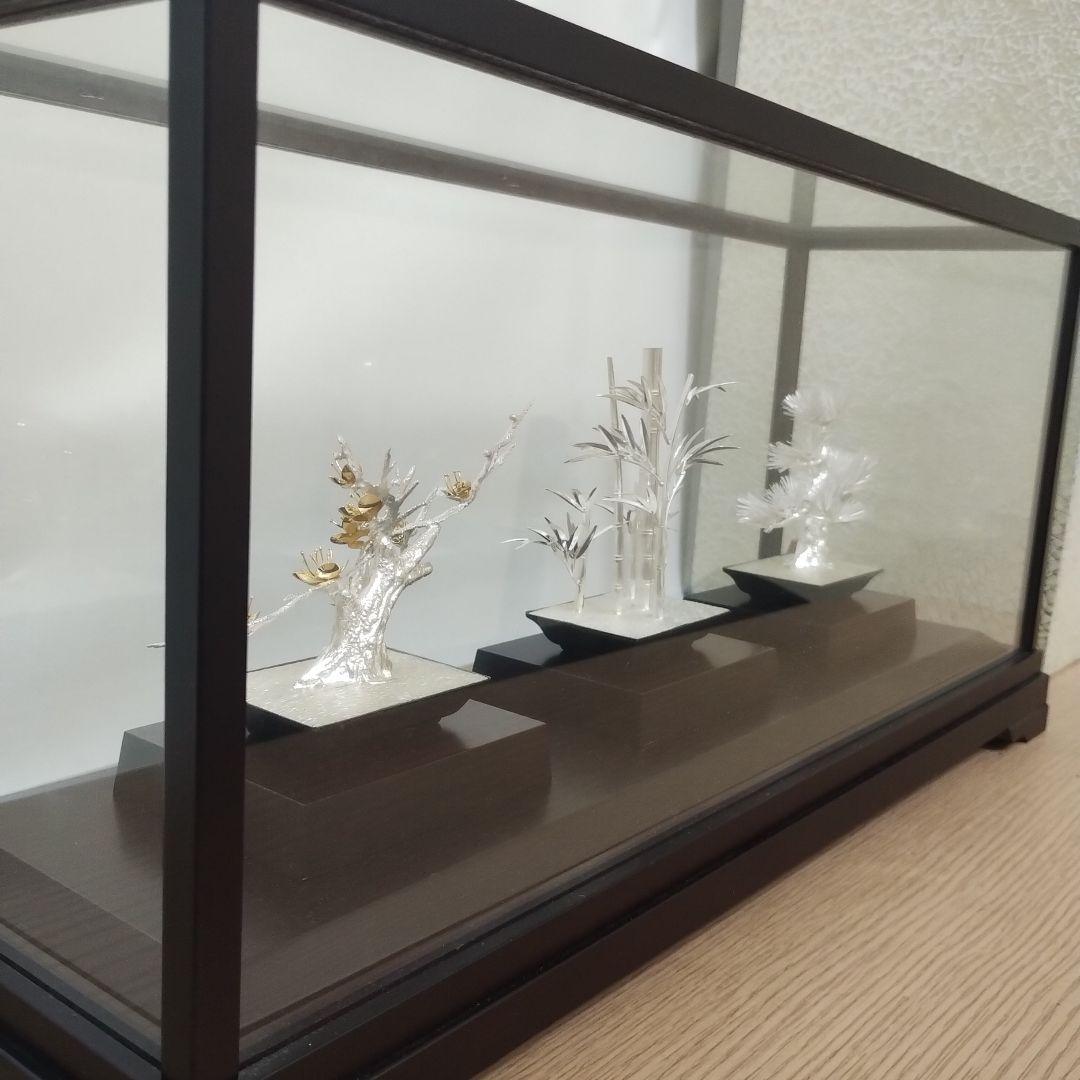 く*ん様 純銀製 盆栽風 金属工芸品