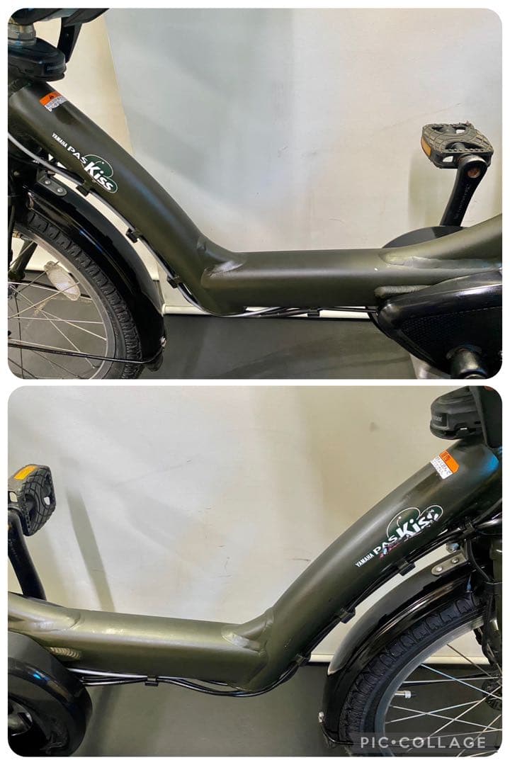 1年保証 送料無料　ヤマハ　パスキッス　20インチ　子供乗せ　電動アシスト自転車