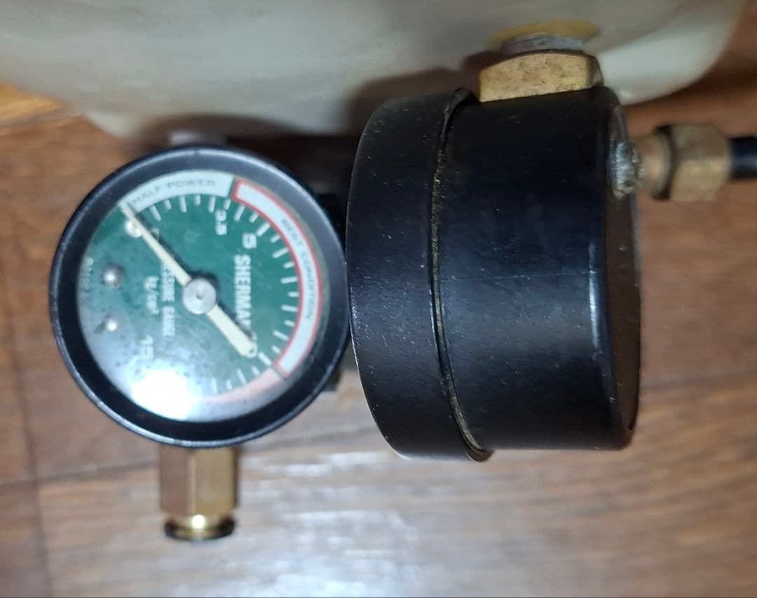 M-4 SHERMAN X-1 SUPER BOMBE エアータンク ４L ２本