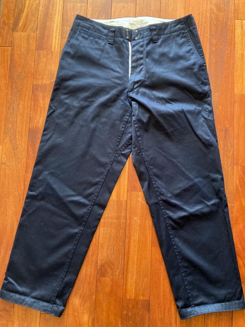 nanamica Wide Chino Pants / Navy《値下げ》