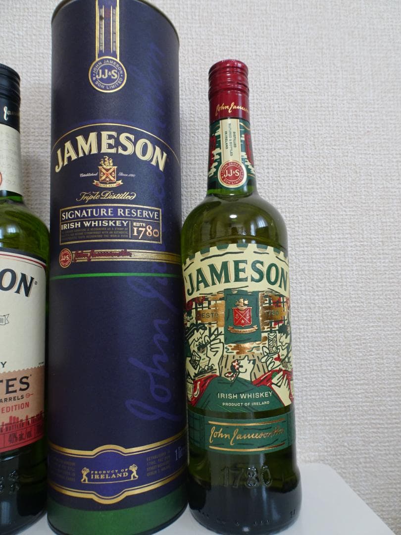 Jameson　ジェムソン　アイリッシュウイスキー