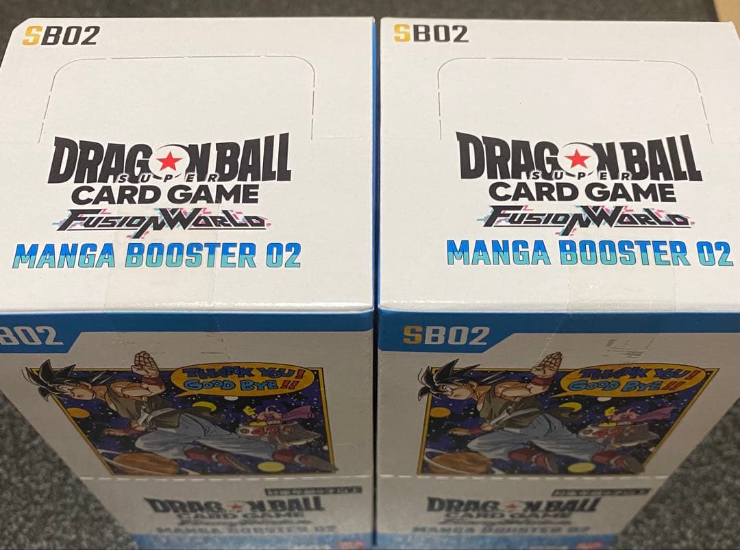 ドラゴンボールフュージョンワールド MANGA02 2BOX神龍への願い1BOX