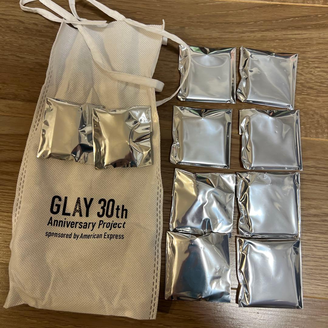 GLAY AMEX シングルジャケットキーホルダー 未開封10個セット(袋付き)