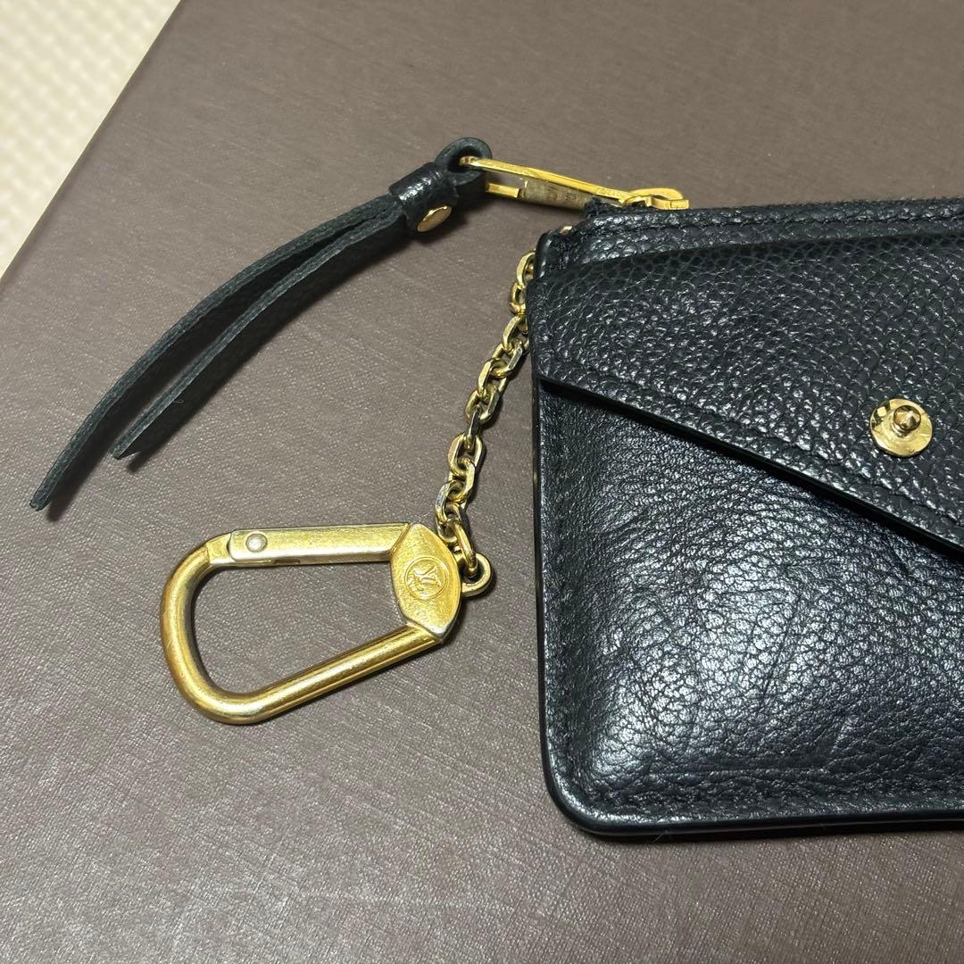 Louis Vuitton ブラック アンプラント レクト ヴェルソ