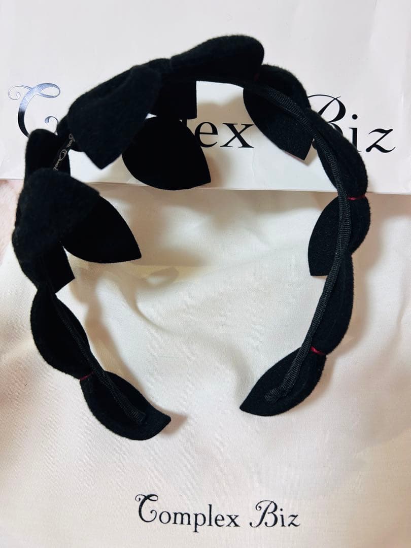 Complex Biz コンプレックスビズ　フェルトリボンカチューシャ新品未使用