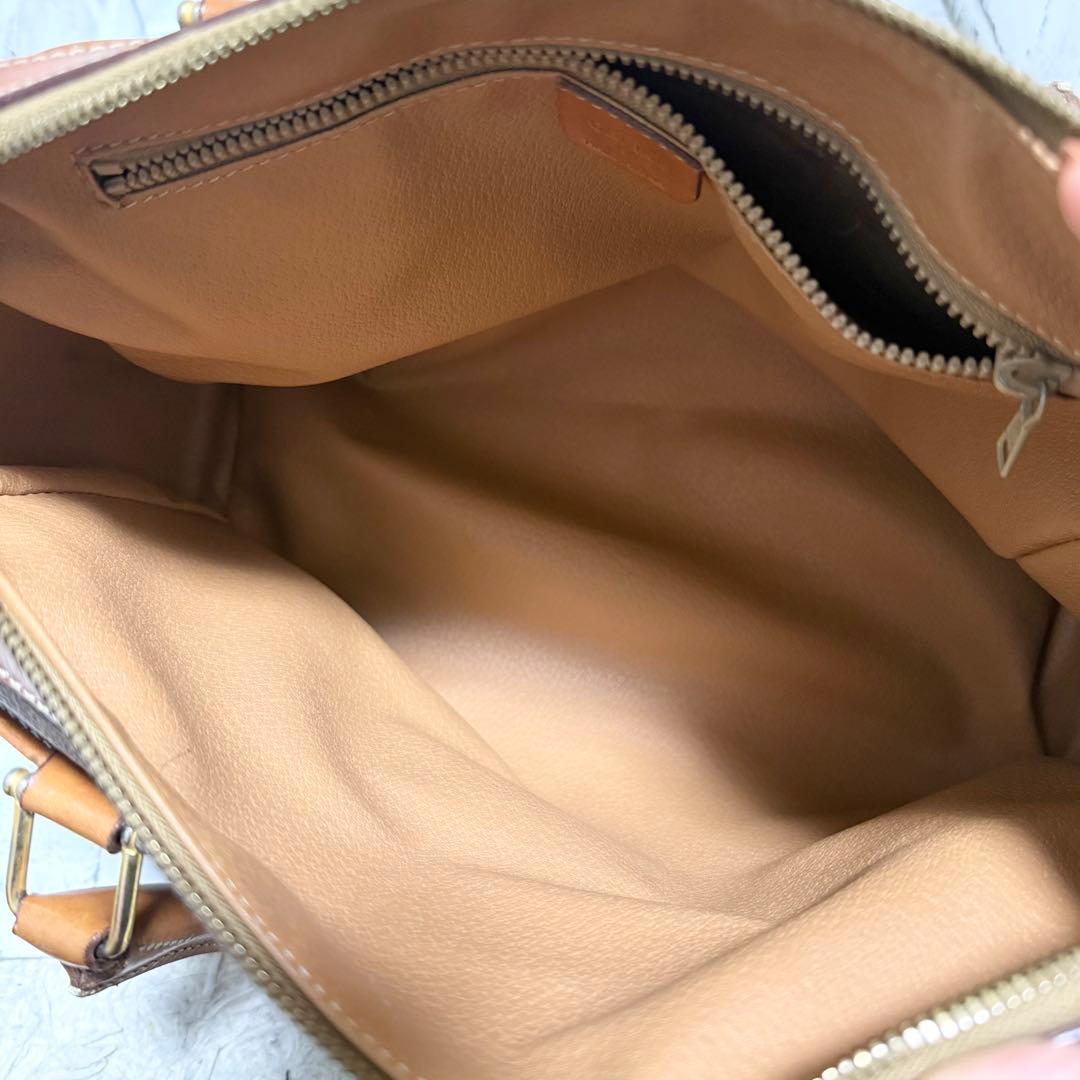 2way/大人気/美品✨セリーヌ マカダム柄 ミニボストンバッグ ハンドバッグ