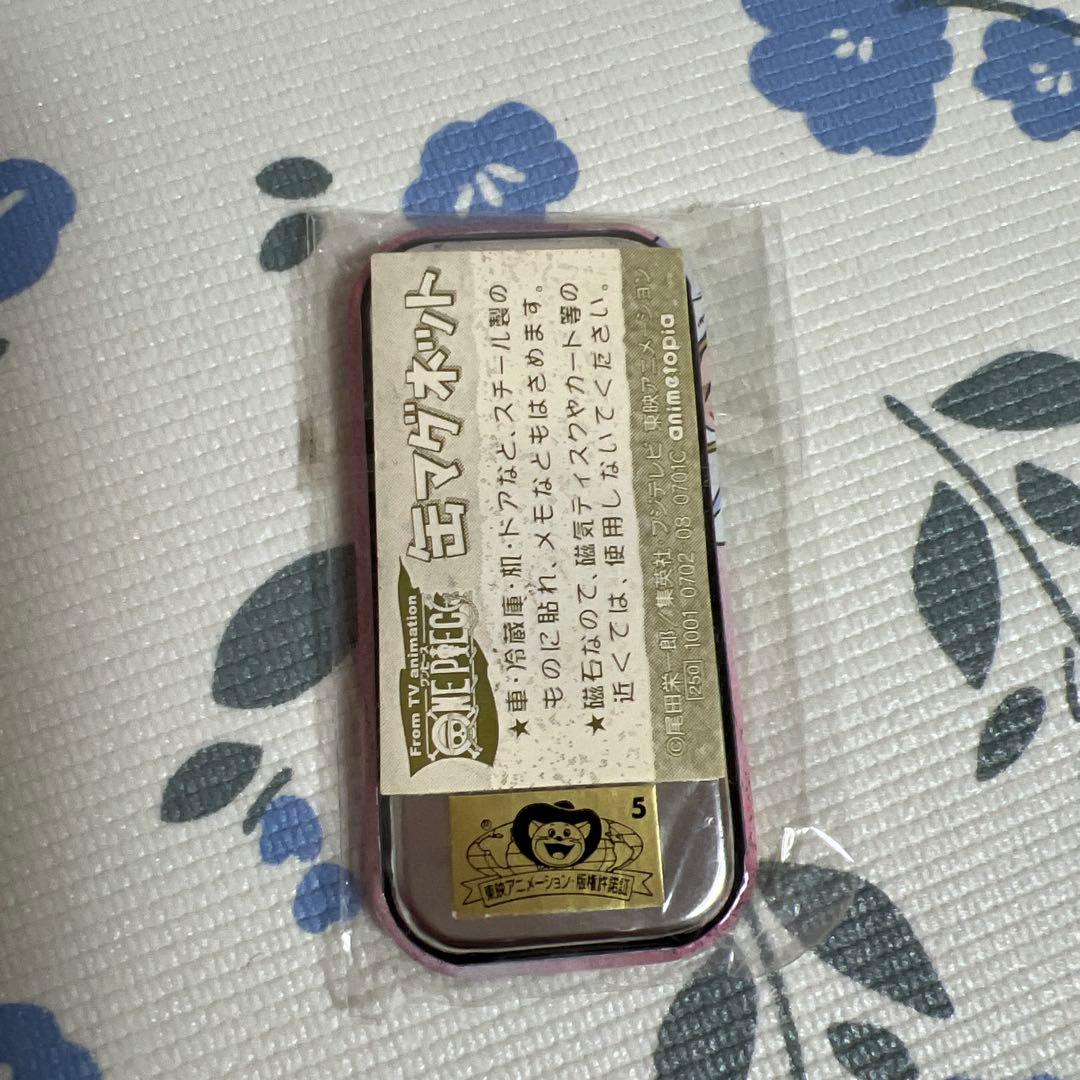 レトロ ONE PIECE ワンピース ナミ 缶マグネット アニメトピア