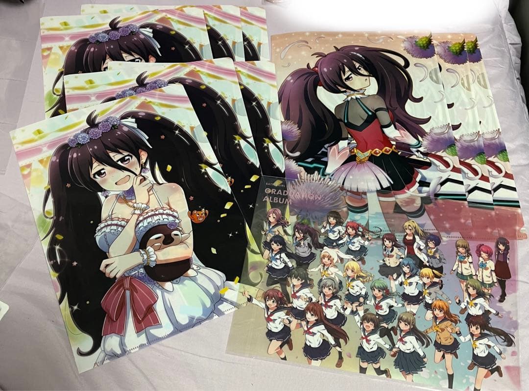 バトルガールハイスクール 粒咲あんこ クリアファイル