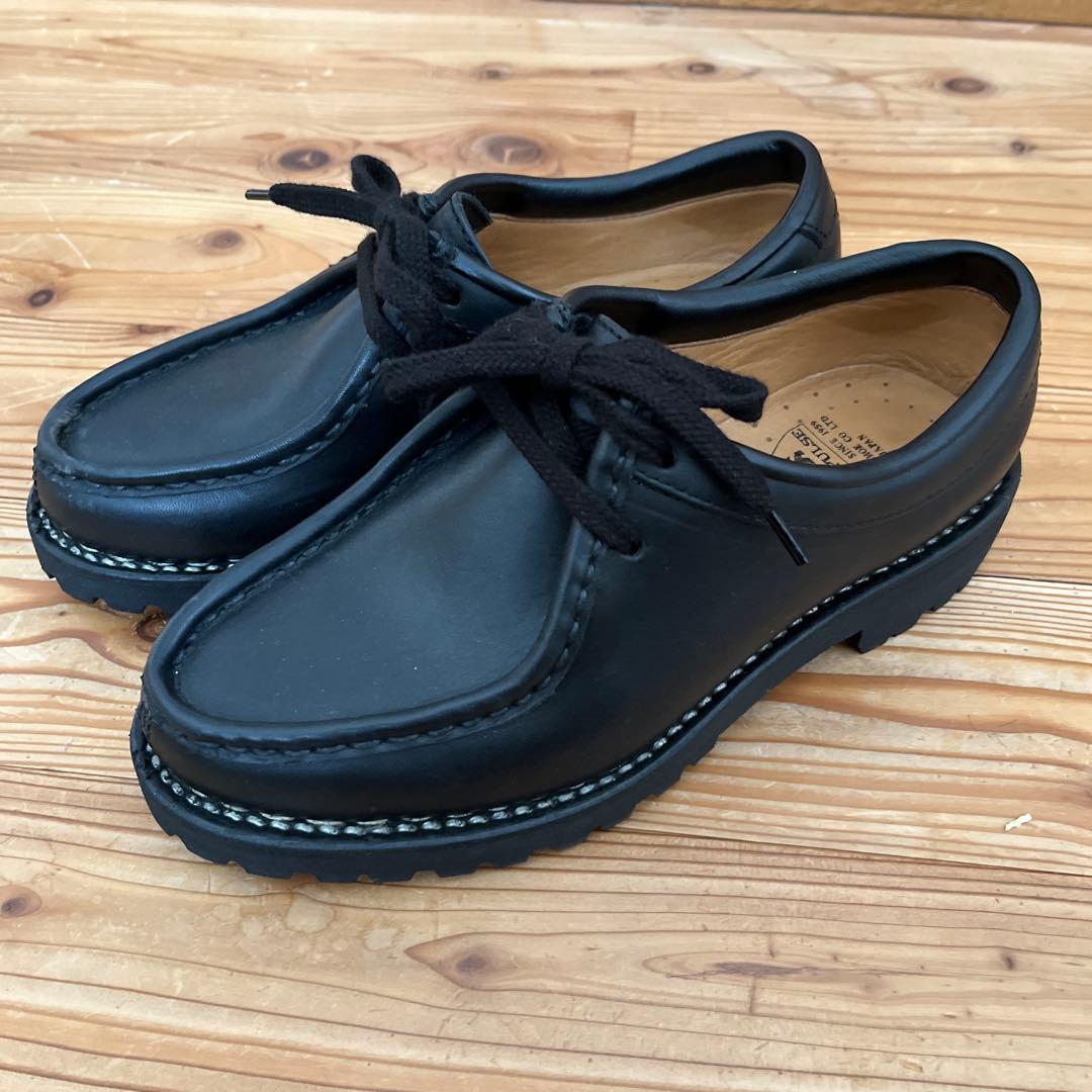 安藤製靴　チロリアンシューズ　黒