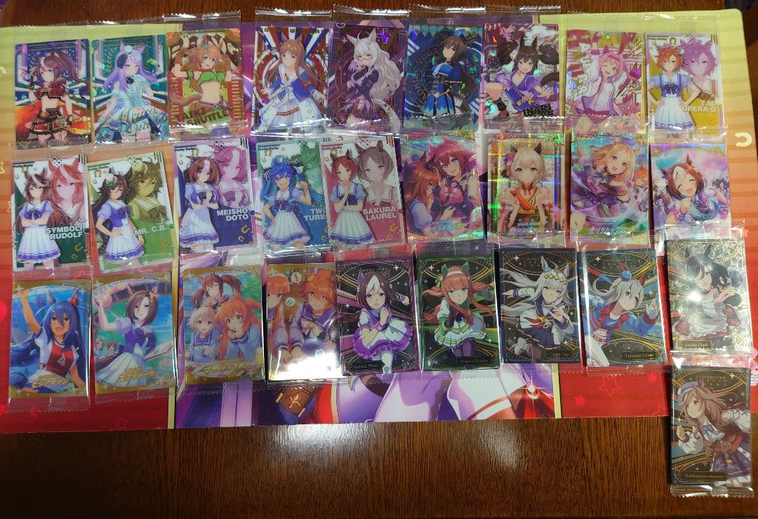 ウマ娘　ツインウェハース　R1〜R4コンプセット(写真4 枚