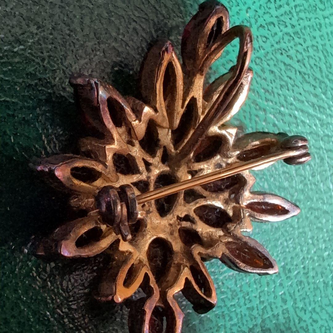 ボヘミアンガーネットブローチ