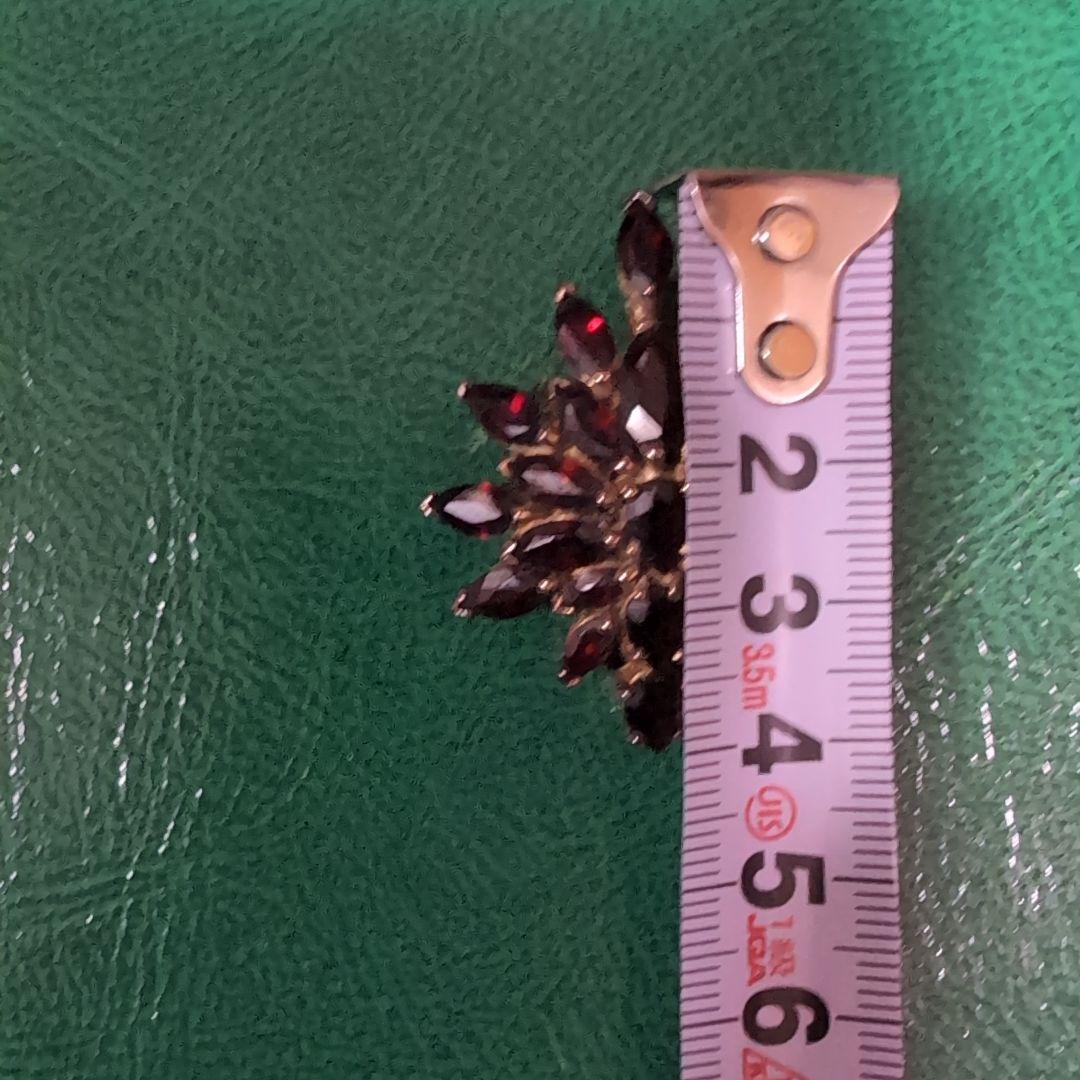 ボヘミアンガーネットブローチ