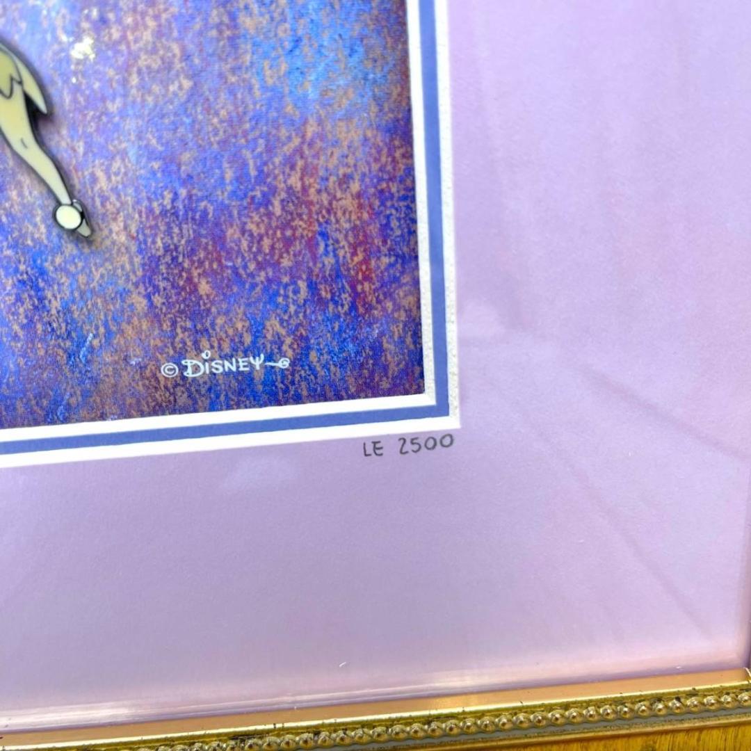限定品★ピーターパン Peter Pan ティンカーベル 絵画 額縁