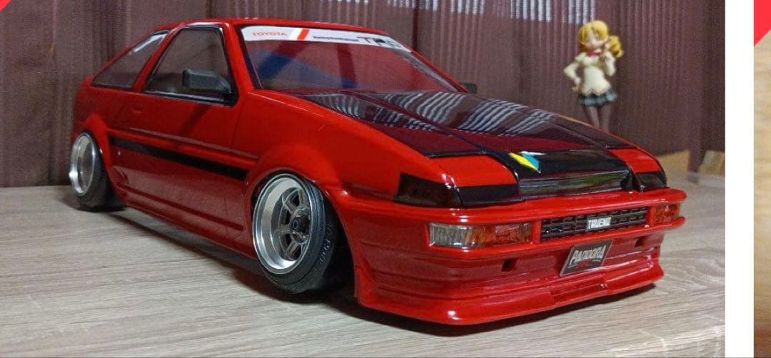 JJ品。 ドリラジ　フルセットAE86 ボディー付き 一応ジャンク