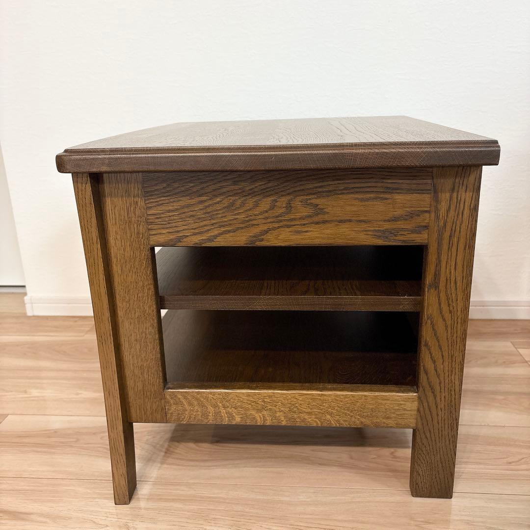 ✨極美品✨ 起立木工 木製ラック サイドテーブル サイドラック 電話台 送料無料