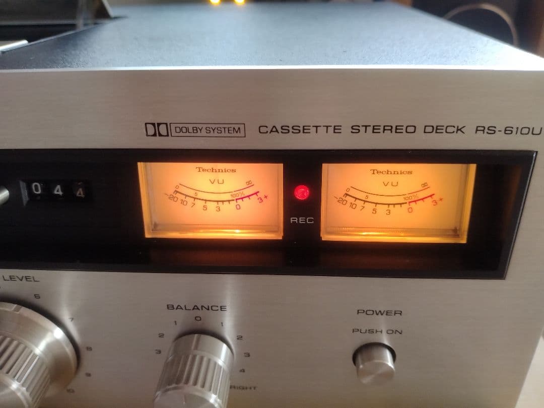 レア機! 軽整備済 Technics テクニクス RS-610U カセットデッキ