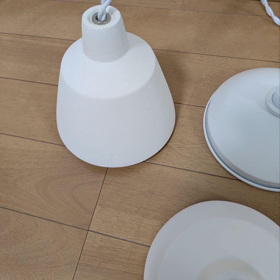 artworkstudio ペンダントライト白 3個セットSALT