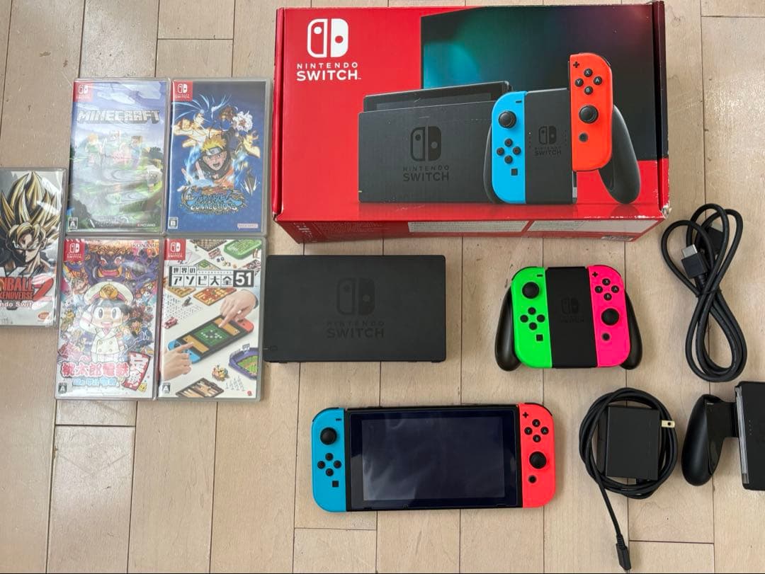 Nintendo Switch＋ソフト5本