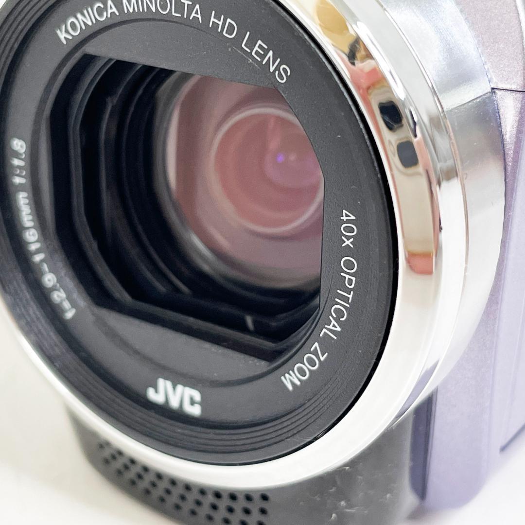 中古美品☆JVC ビデオカメラ GZ-HM33