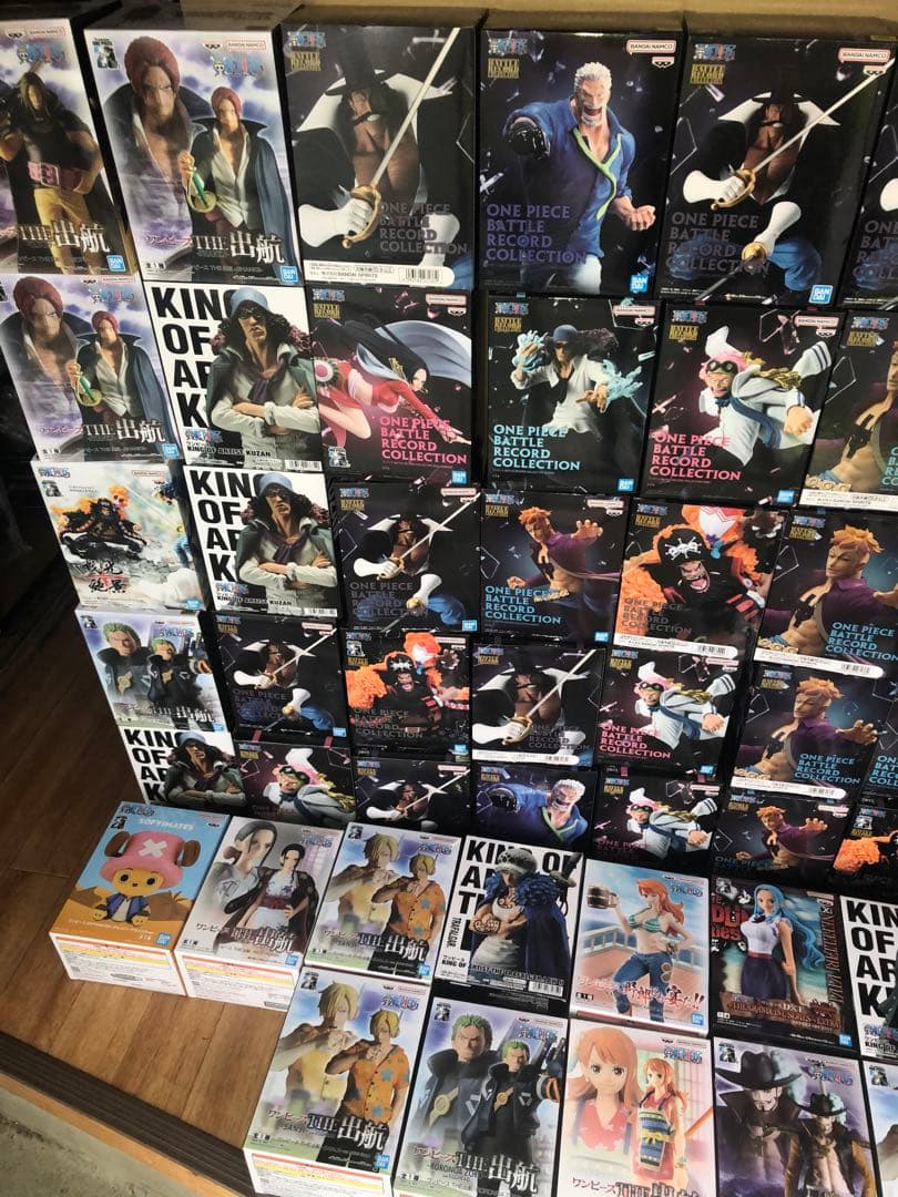 ワンピース　フィギュア　バトレコ　ハンコッククザン　ガープ　koa 63個