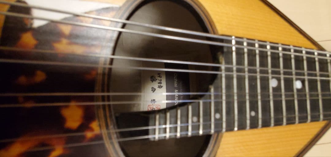 落合忠男作マンドリン1978年(ローマ型ヘッド)　ハードケース付