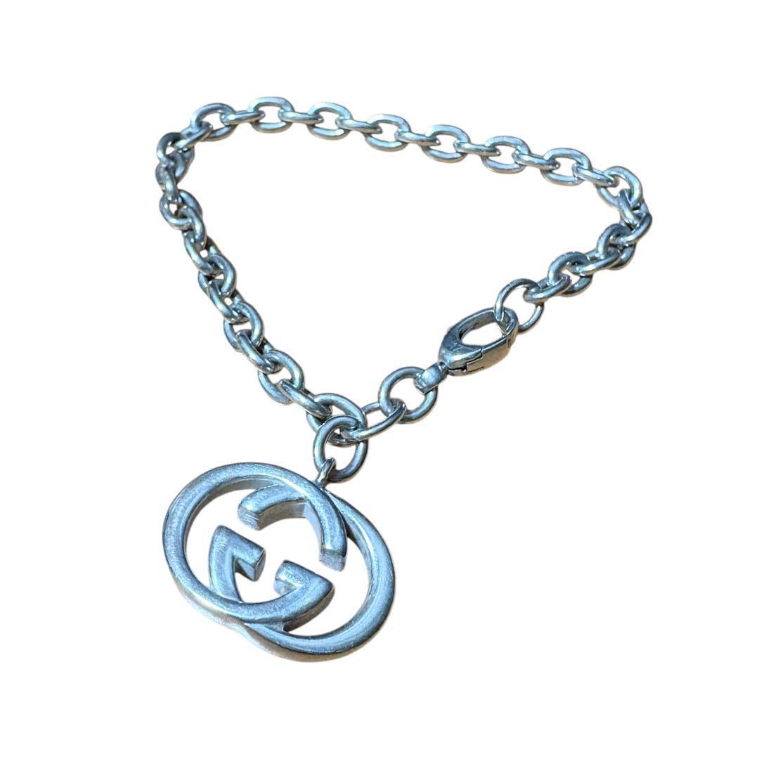 GUCCI インターロッキングG ブレスレット シルバー925