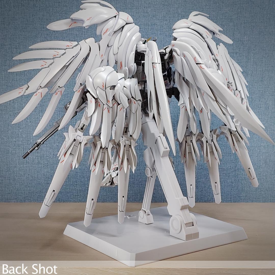 MG ウイングガンダム \" white カスタム\" パール塗装完成品