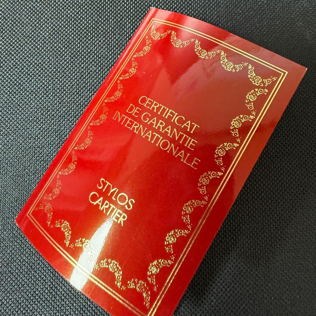 （未使用）カルティエ　マスト　ドゥ　カルティエ　ゴドロン　ボールペン