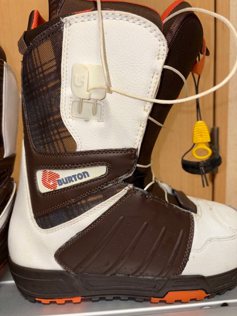 Burton スノーボードブーツ ブラウン/ホワイト