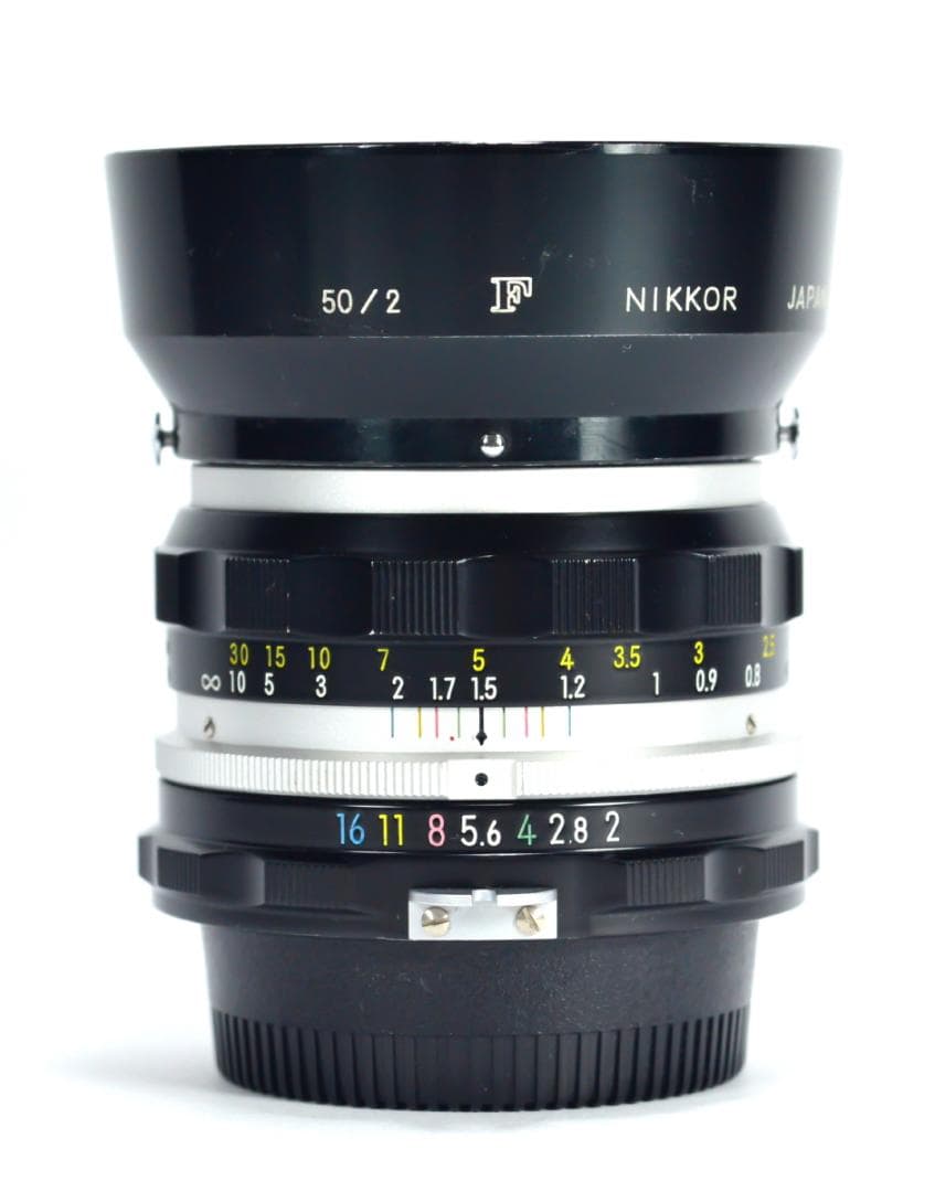 Nikon NIKKOR-H Auto 50mm f2 非Ai フルマニュアル