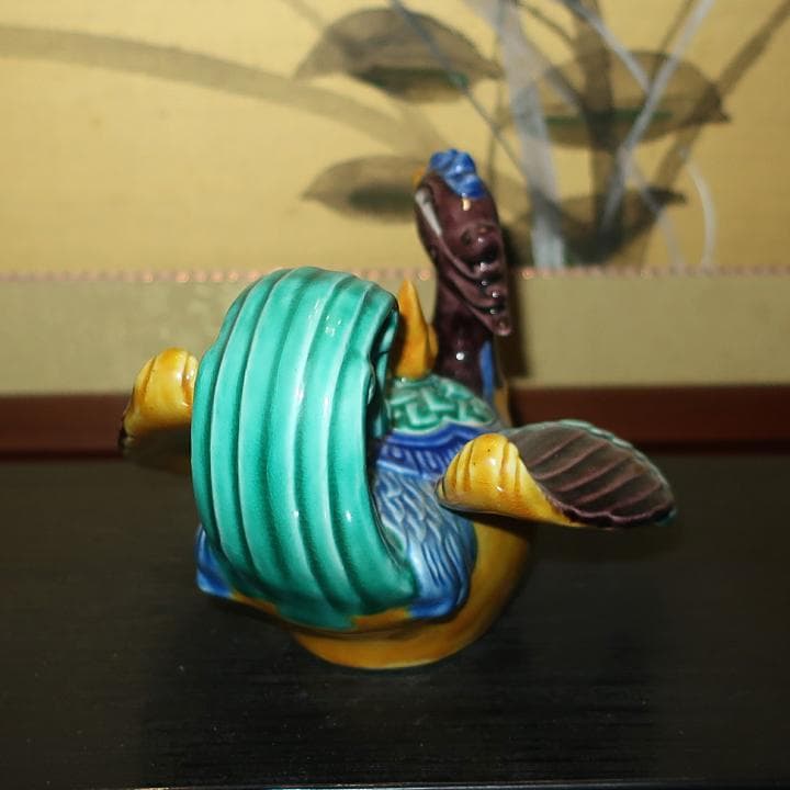 邵帥帥ページ☆彡　九谷焼陶芸家　木田弘之　香炉　彩釉瑞鳥