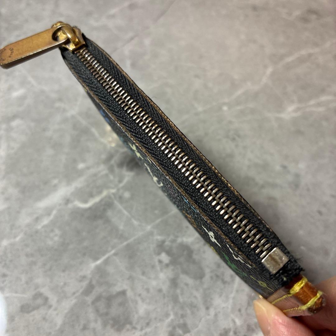 ルイヴィトン ポシェットクレ モノグラム マルチカラー ケースM92654