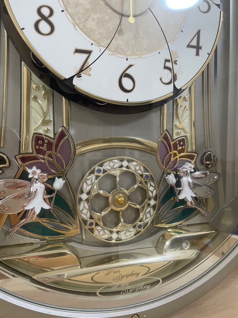 SEIKO セイコー　ウェーブシンフォニー　電波からくり掛け時計　RE567G